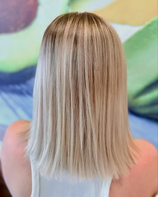 Blonde bob by Tina Redkey